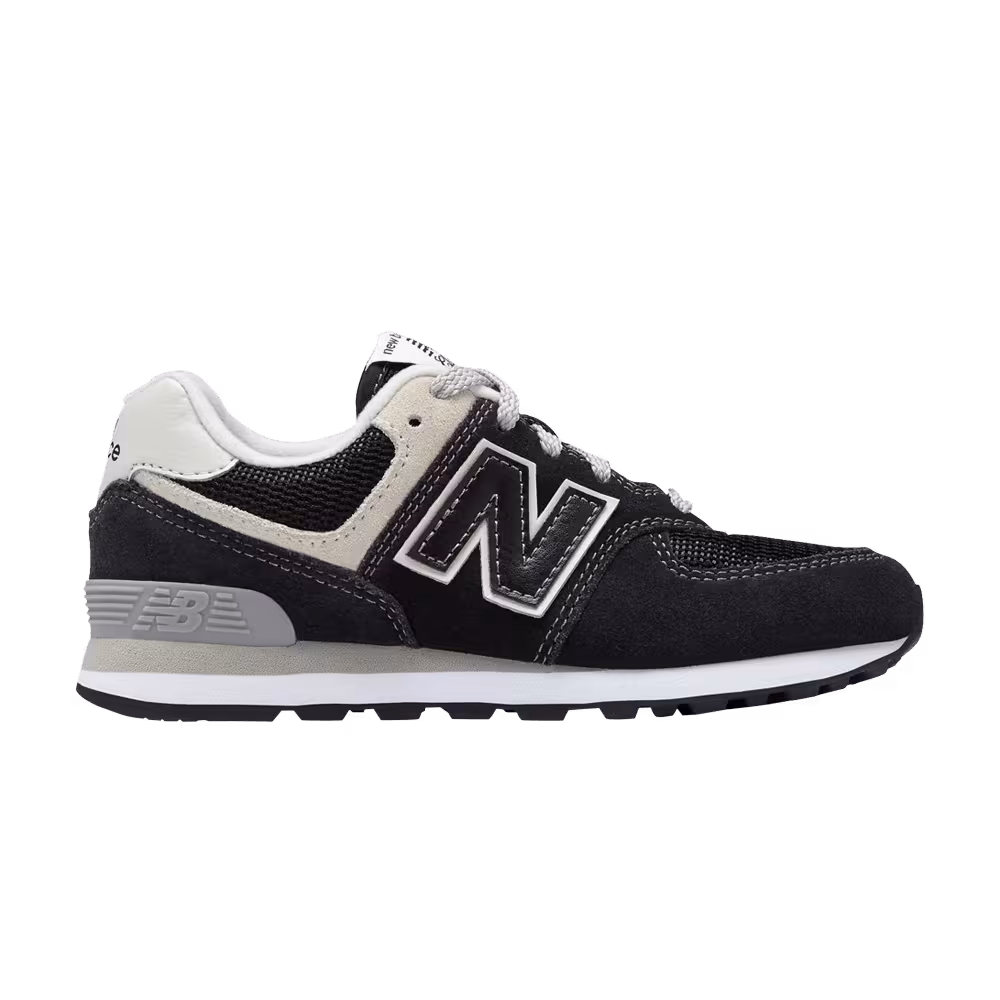 New Balance 574 Core Little Kid Black Grey