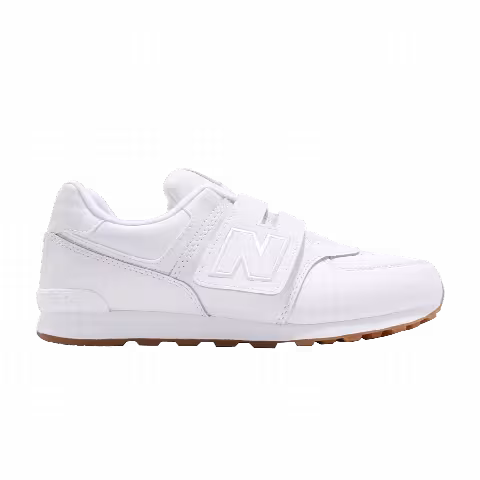 New Balance 574 Wide Kids 'White Gum'