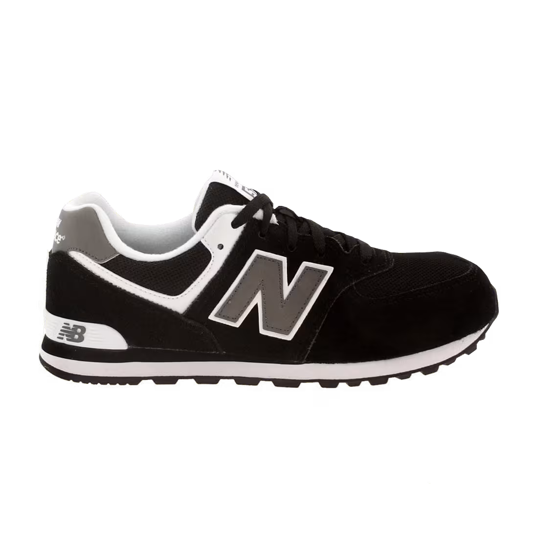 New Balance 574 Kids Black White