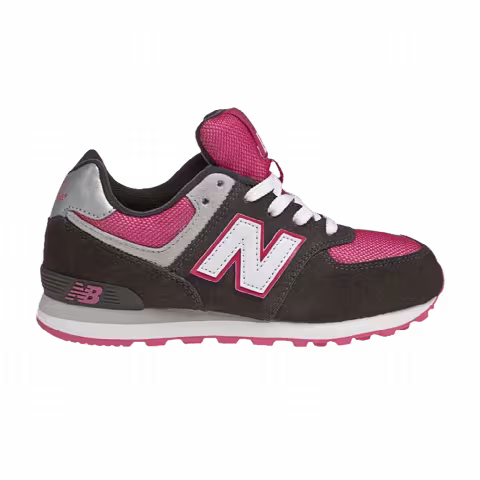 New Balance 574 Big Kid 'Dark Grey Pink'