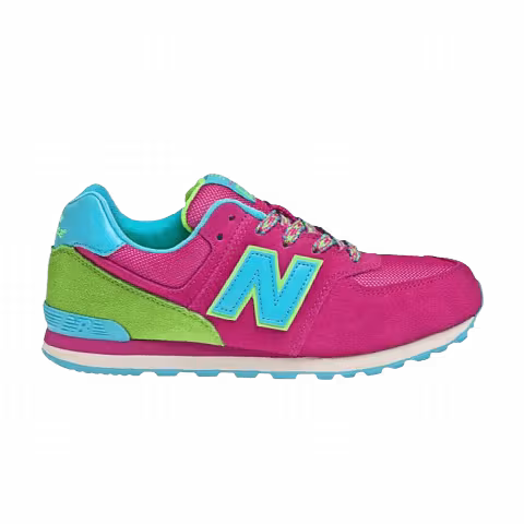 New Balance 574 Big Kid 'Diva Pink Aqua'