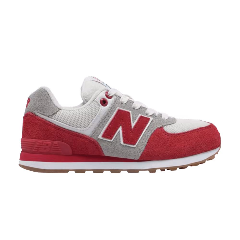 New Balance 574 Kids Resort Sporty - Red