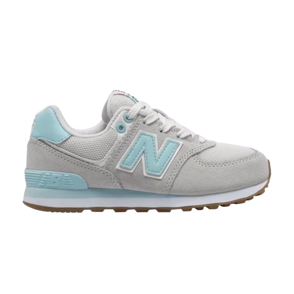 New Balance 574 Kids Grey Light Blue