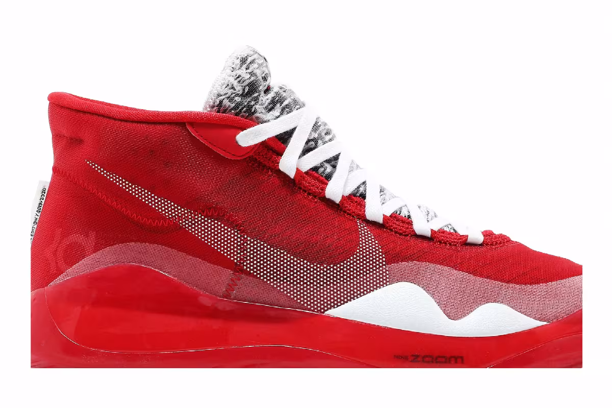 Nike KD 12 TB University Red, view 3