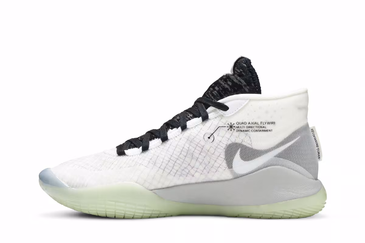 Nike KD 12 TB White, view 4