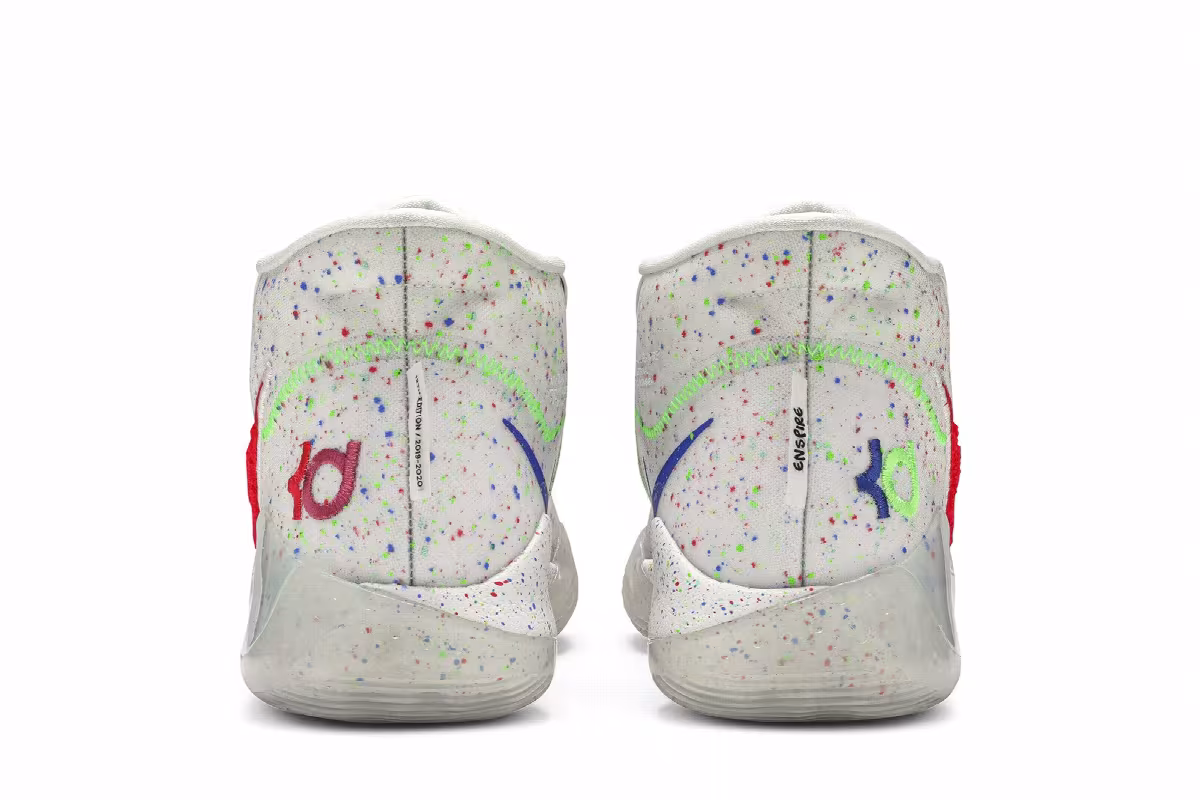 Enspire x Nike KD 12 White, view 7