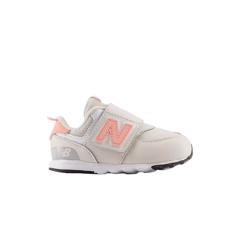 New Balance 574 Toddler Linen Pink Lemonade