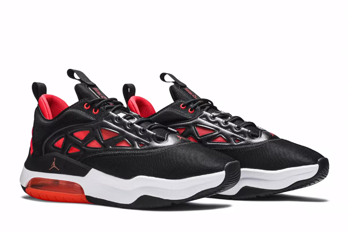Nike Women's Jordan Air Max 200 XX Bright Crimson, view 9
