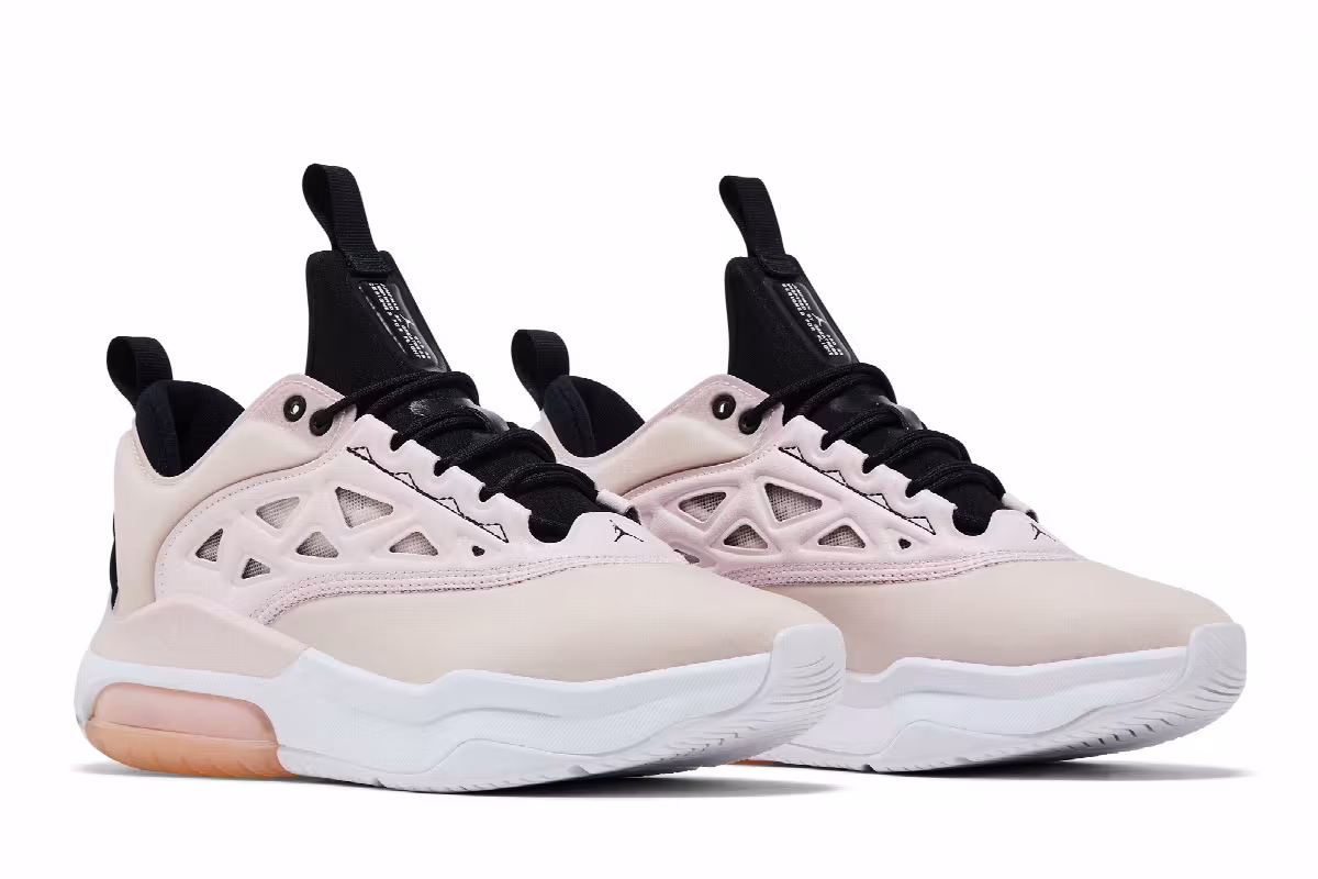 Nike Women's Jordan Air Max 200 XX Barely Rose, view 9
