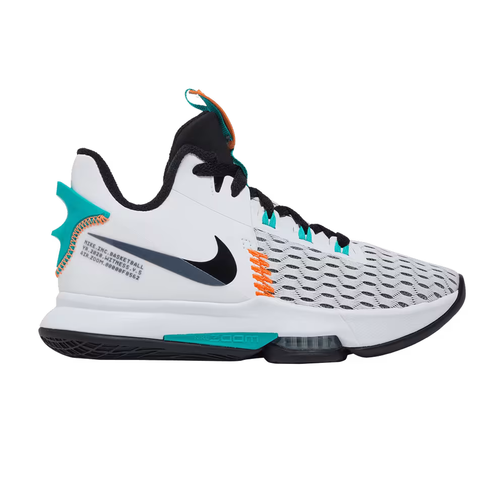 Nike LeBron Witness 5 White Clear Jade