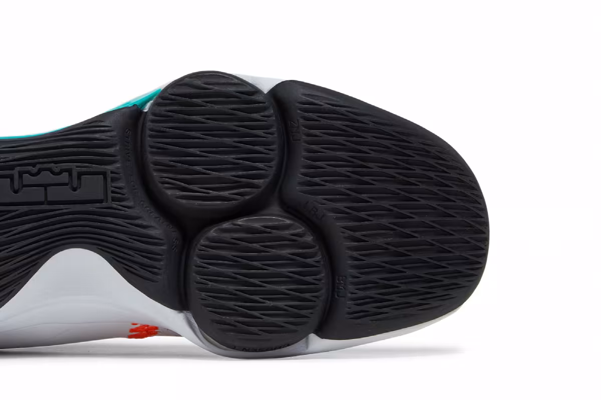 Nike LeBron Witness 5 White Clear Jade, view 6