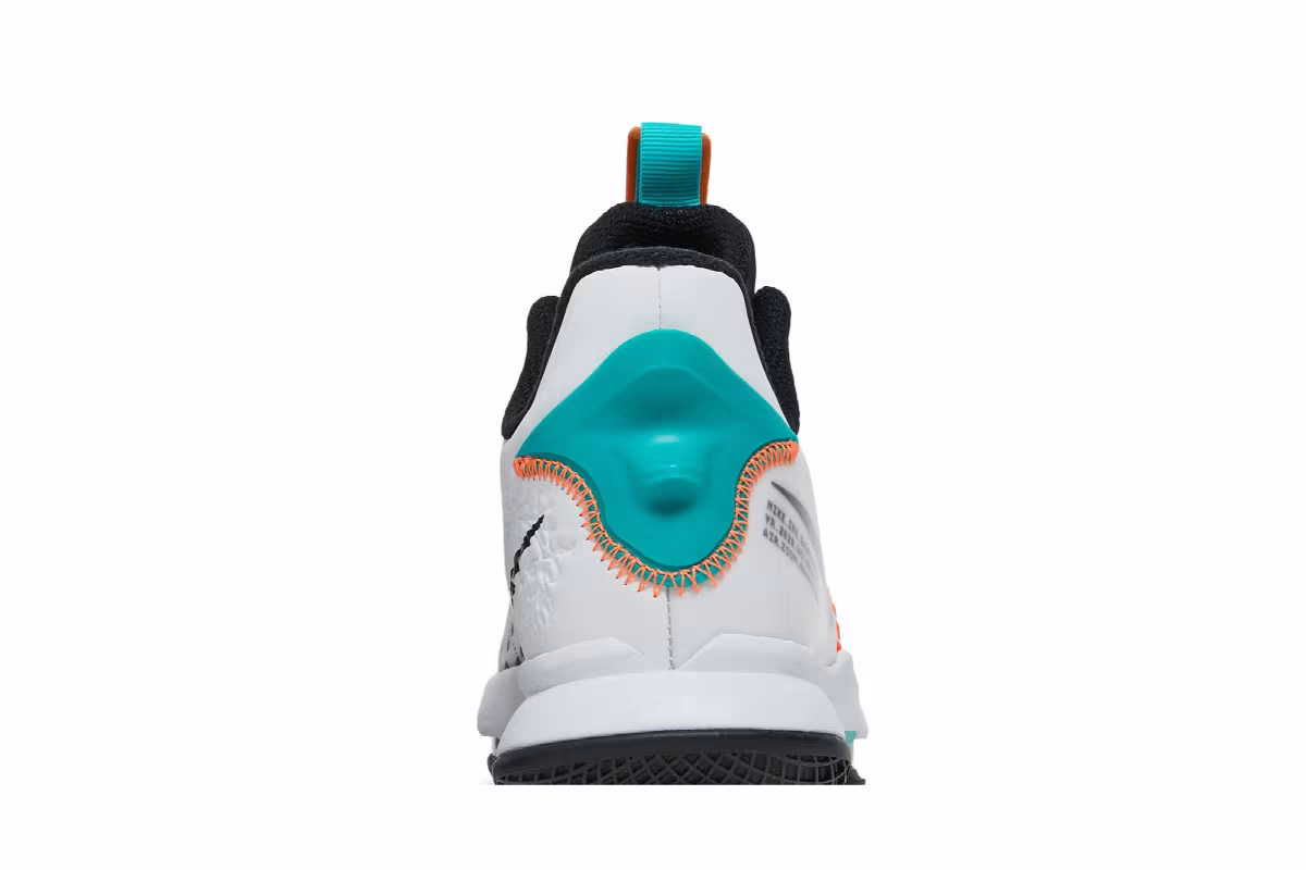 Nike LeBron Witness 5 White Clear Jade, view 8
