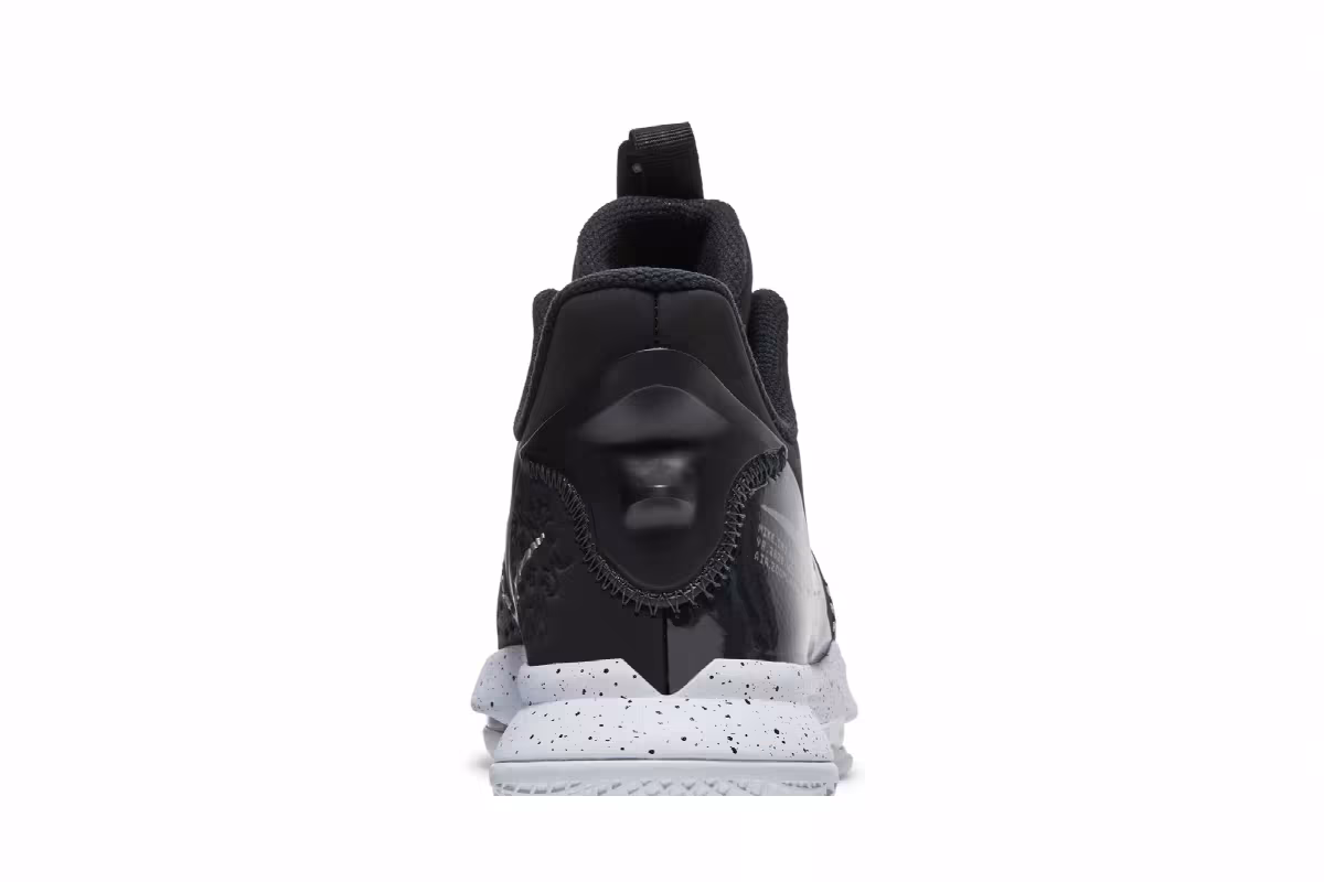 Nike LeBron Witness 5 Black Metallic Silver, view 8