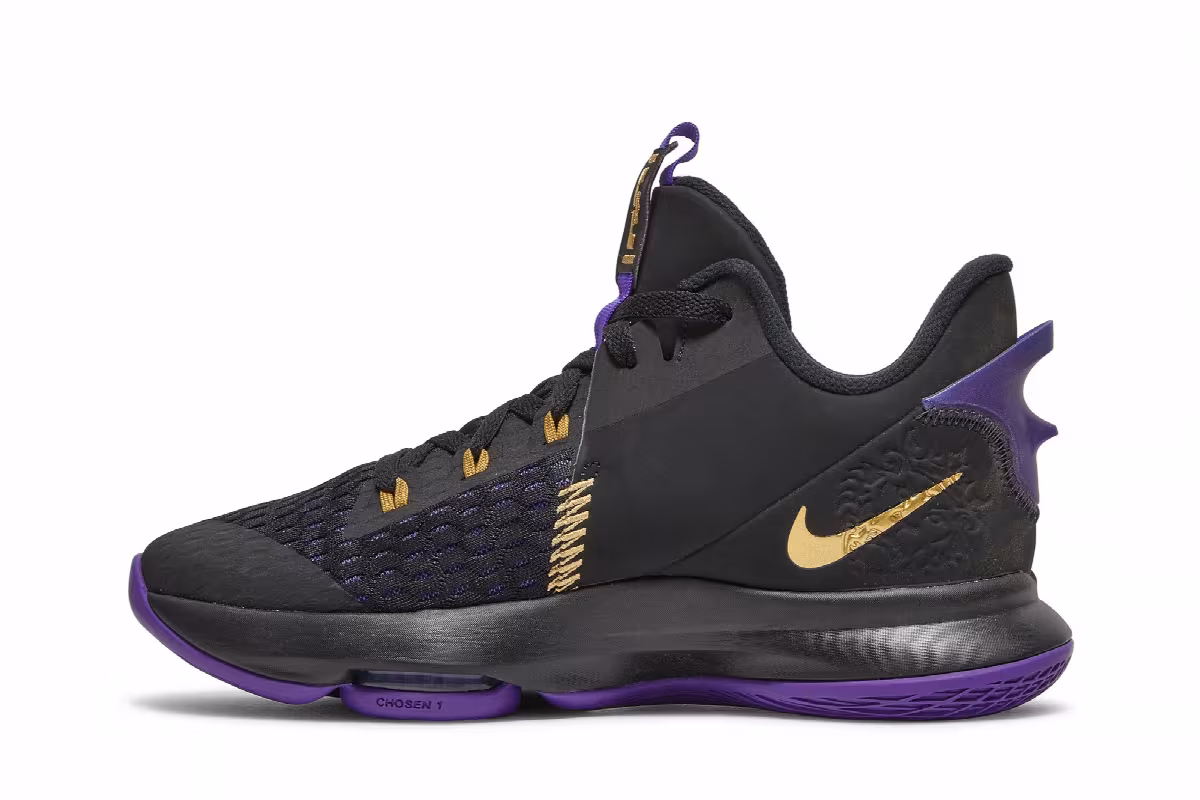 Nike LeBron Witness 5 EP Lakers, view 4