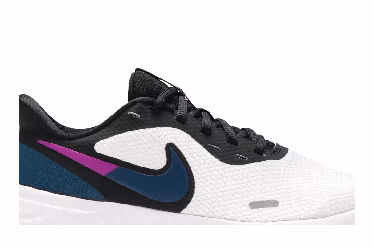 Nike Women's Revolution 5 White Valerian Blue, view 3