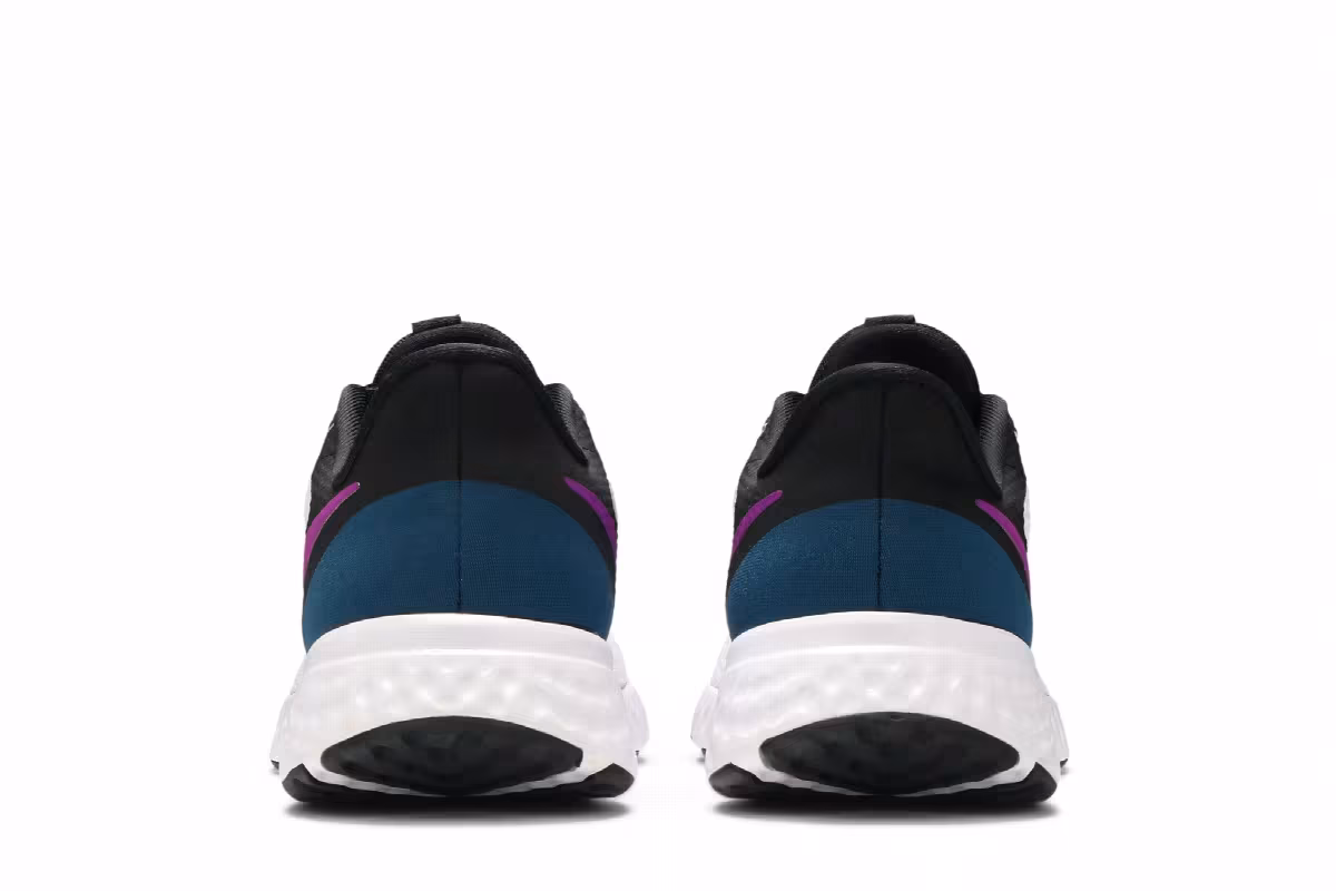 Nike Women's Revolution 5 White Valerian Blue, view 7