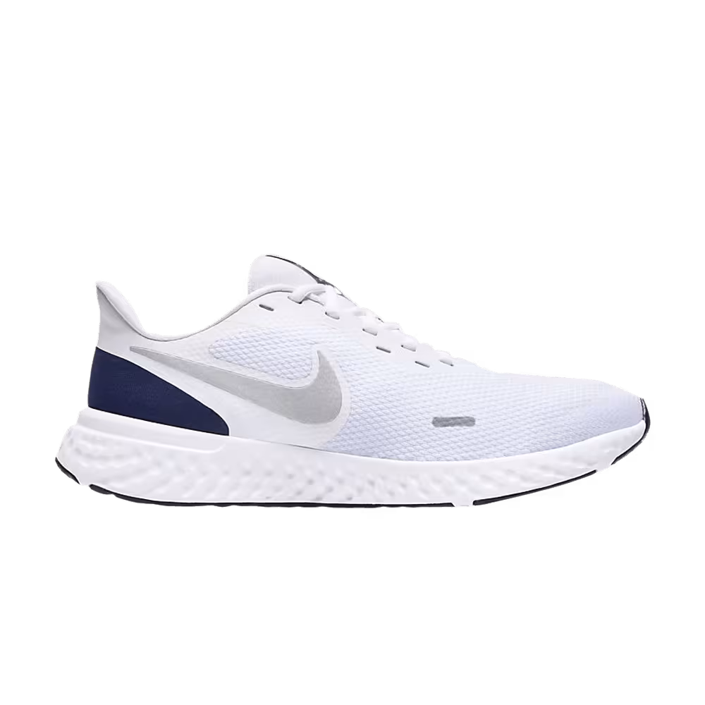 Nike Revolution 5 White Midnight Navy