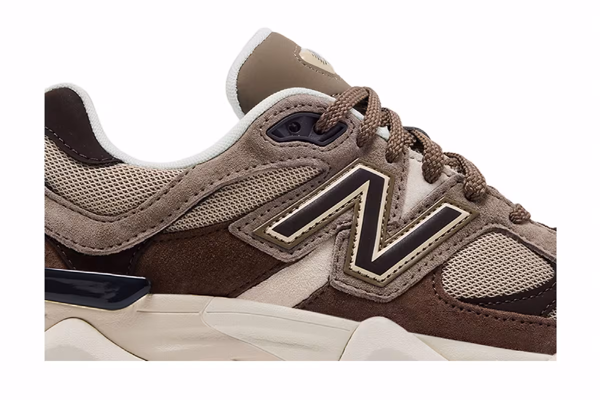 New Balance 9060 Thunder Brown, view 3