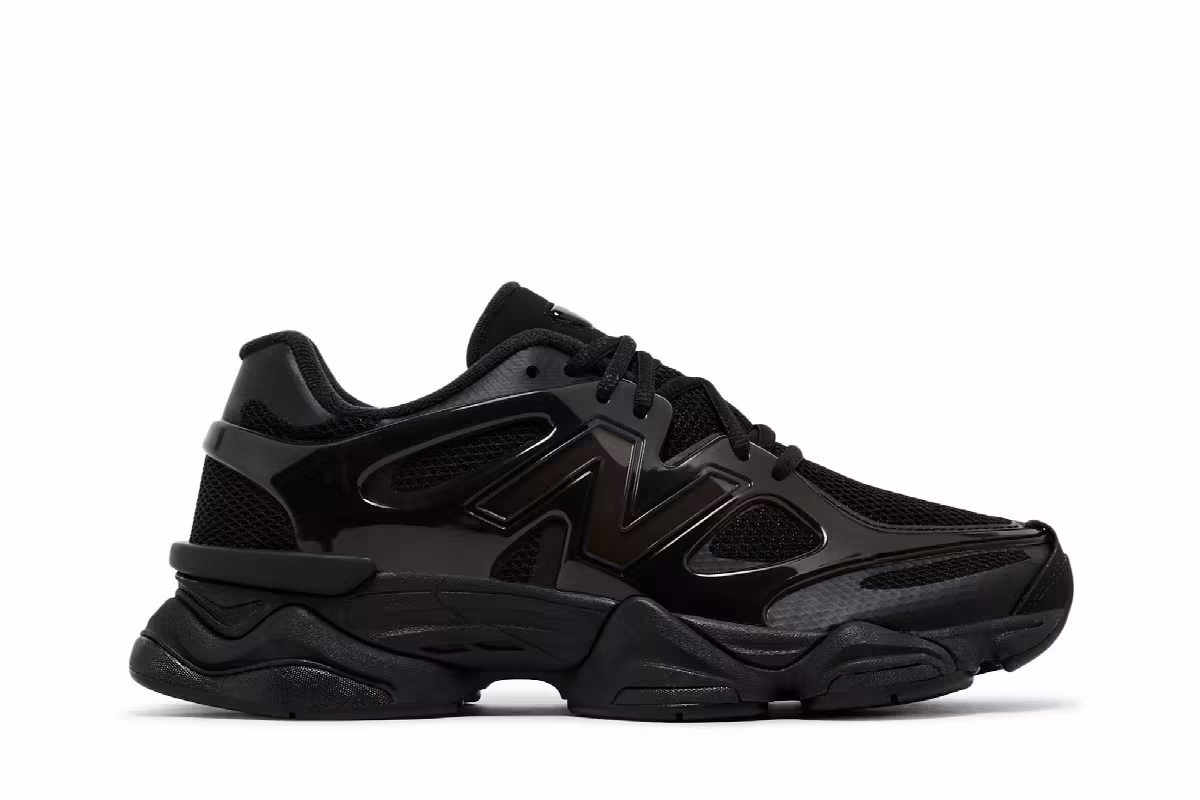 New Balance 9060 X Caged - Black Cat, view 2