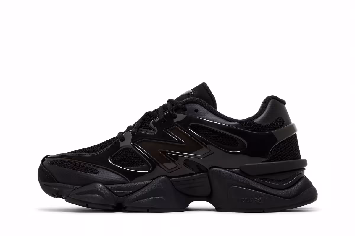New Balance 9060 X Caged - Black Cat, view 4