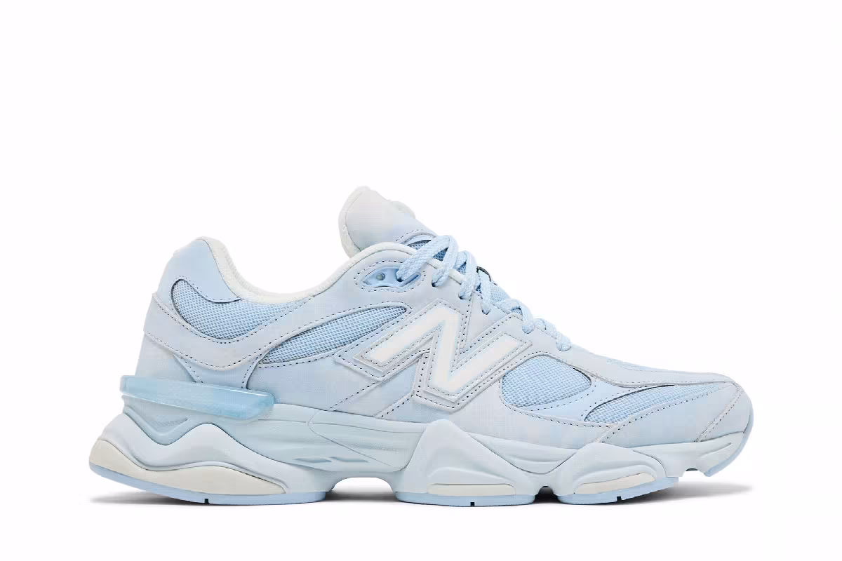 New Balance 9060 Sea Salt Oxford Blue, view 2