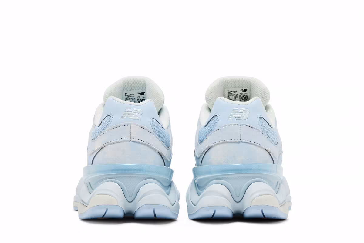 New Balance 9060 Sea Salt Oxford Blue, view 7