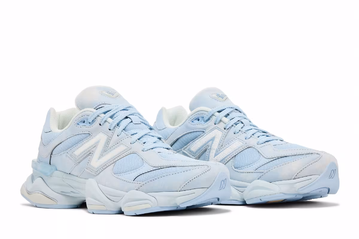 New Balance 9060 Sea Salt Oxford Blue, view 9