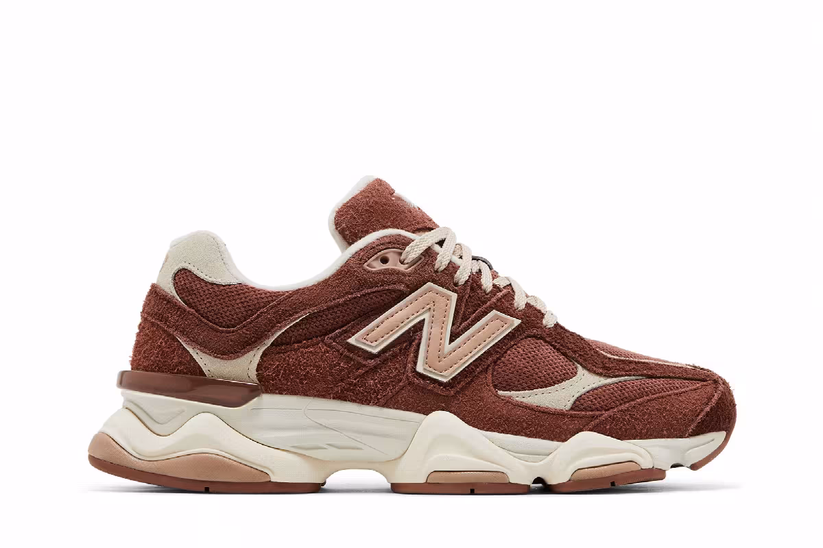 New Balance 9060 Rich Oak Timberwolf, view 2