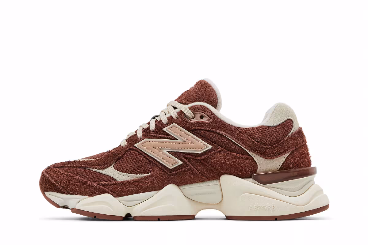 New Balance 9060 Rich Oak Timberwolf, view 4