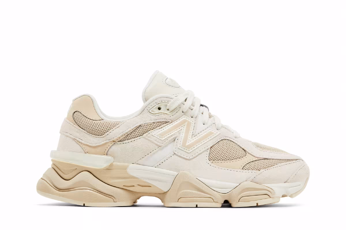 New Balance 9060 Beige White, view 2