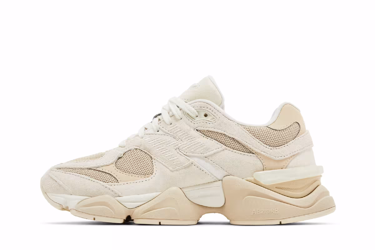 New Balance 9060 Beige White, view 4
