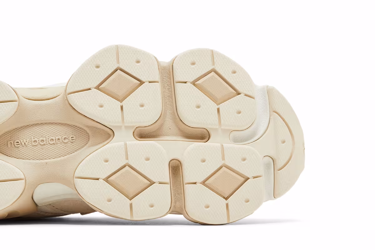 New Balance 9060 Beige White, view 6