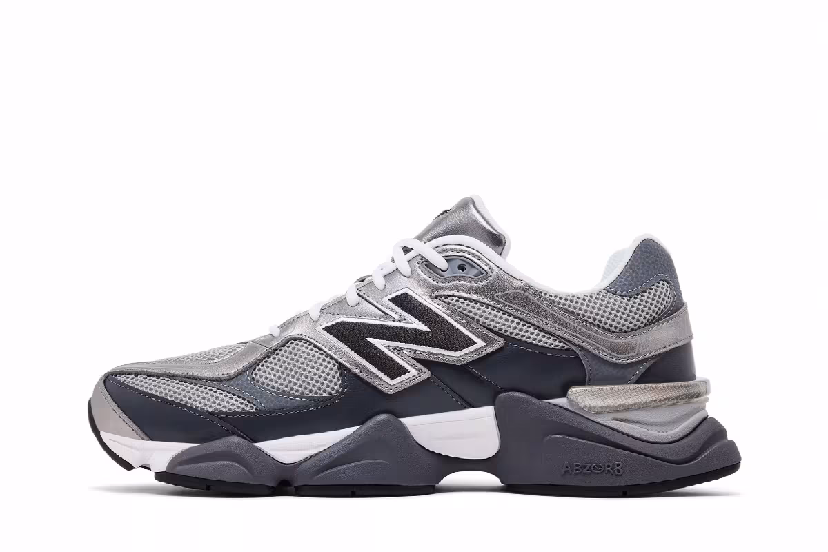New Balance 9060 Magnet Faded Black, view 4