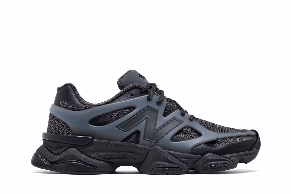 New Balance 9060 X Black Cement, view 2