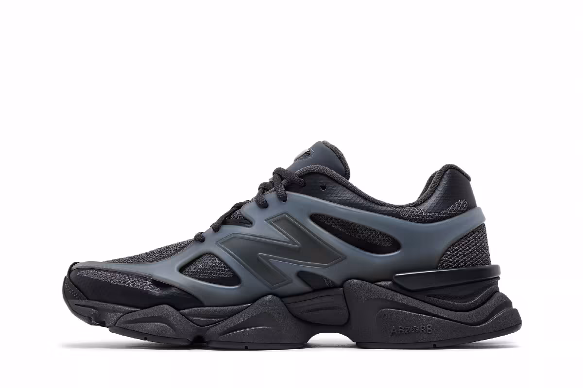New Balance 9060 X Black Cement, view 4