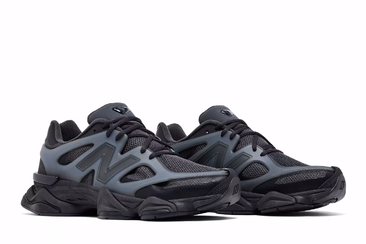New Balance 9060 X Black Cement, view 9