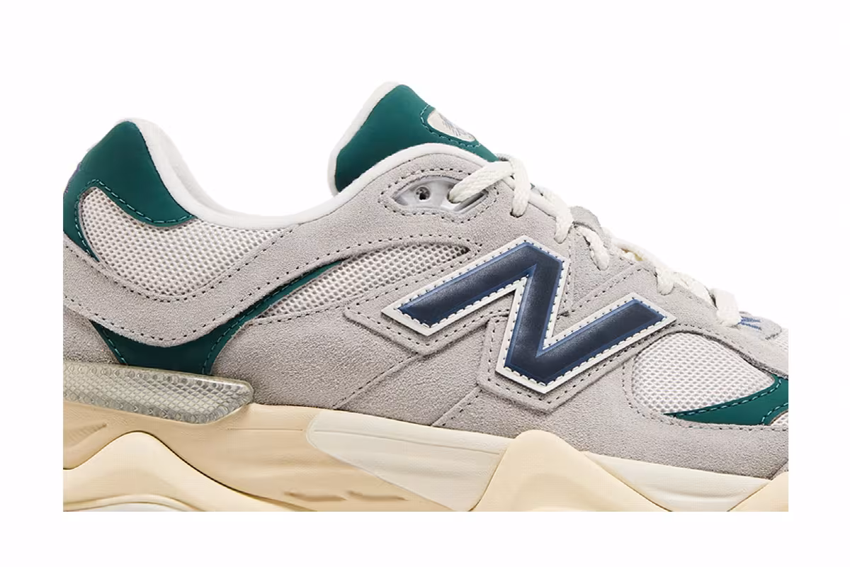 New Balance 9060 Concrete New Spruce, view 3