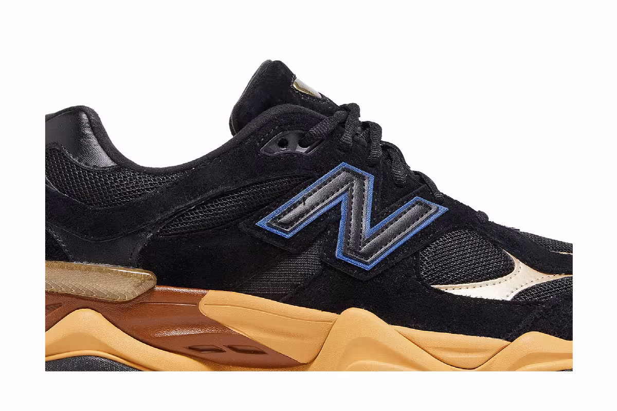 New Balance 9060 Black Royal Gum, view 3