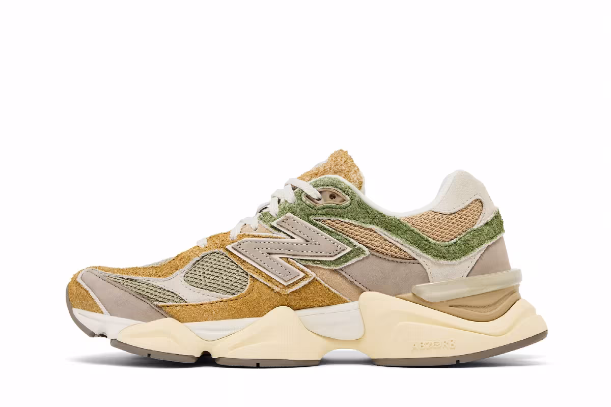 New Balance 9060 Olivine Arid Stone, view 4