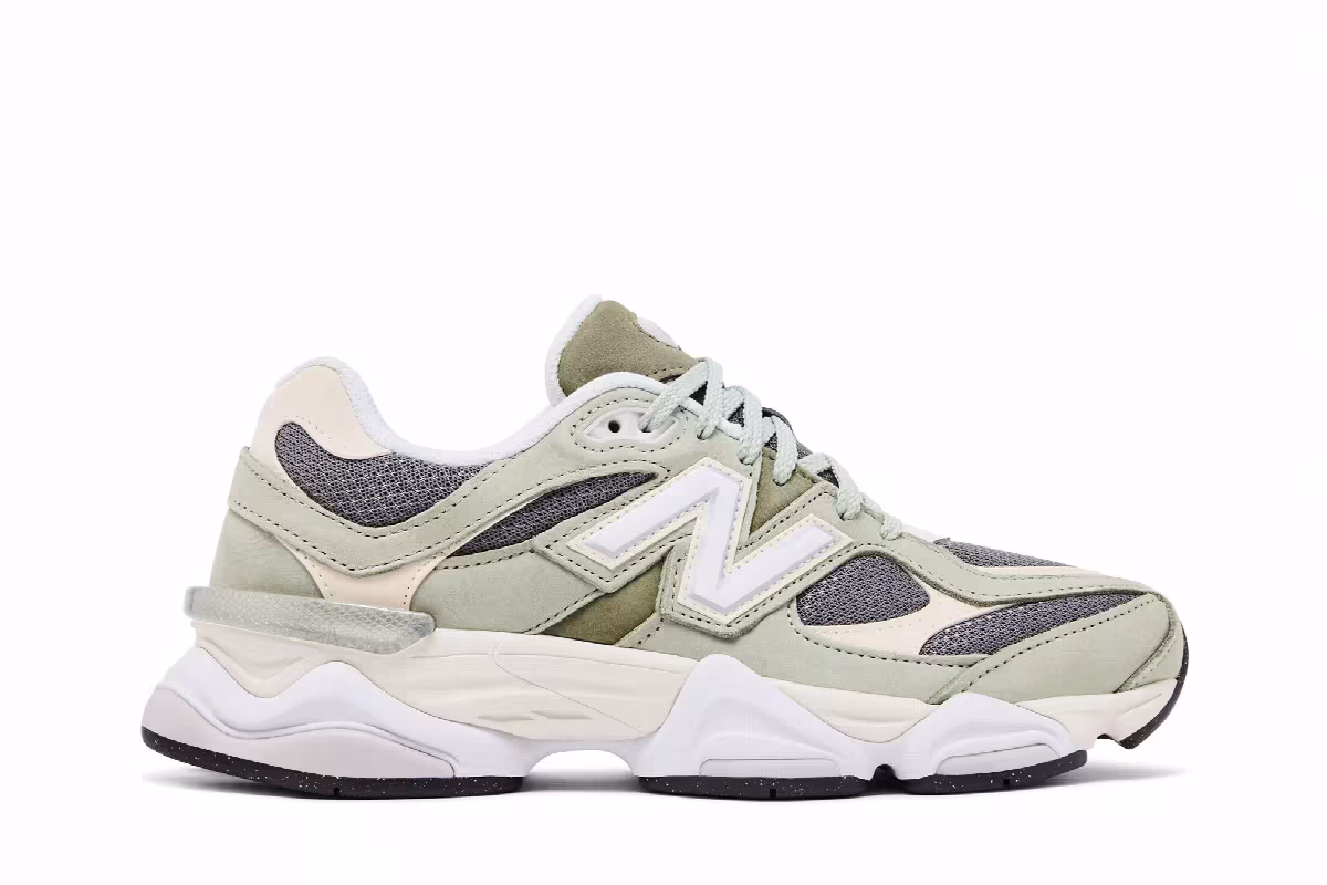 New Balance 9060 Fall Suedes Pack - Olive, view 2