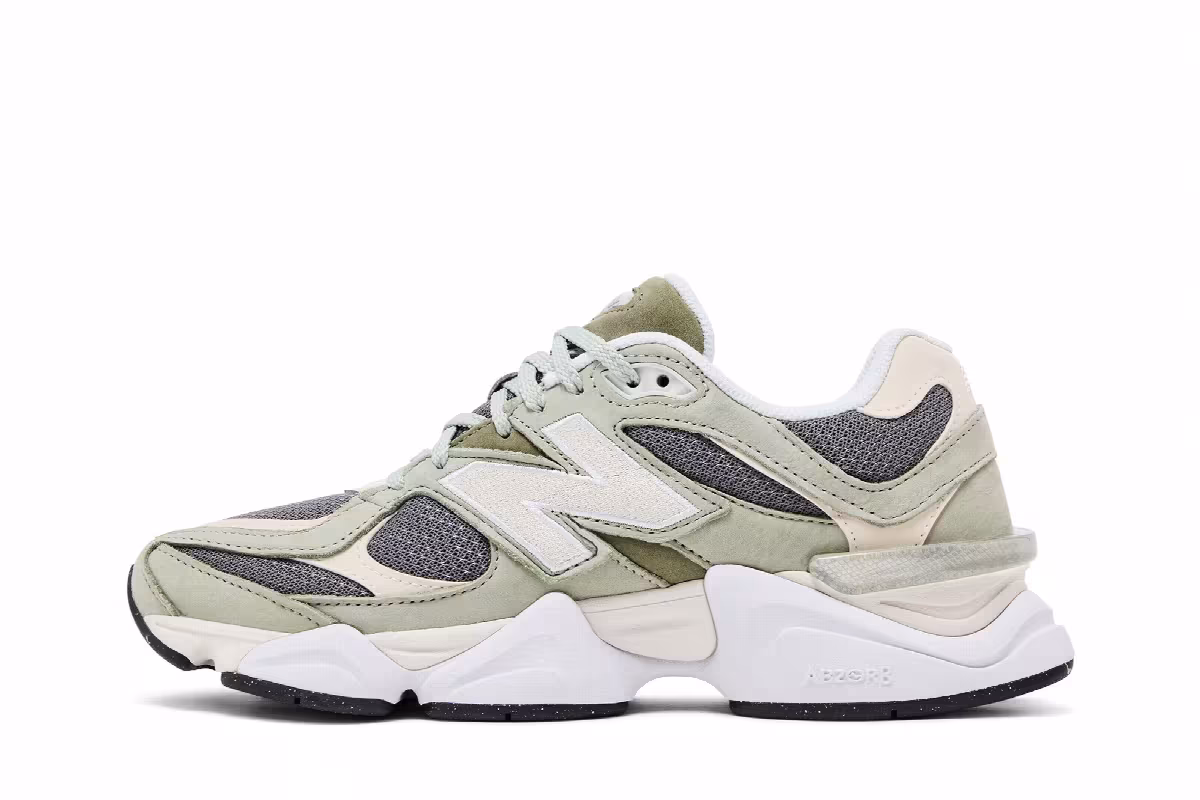 New Balance 9060 Fall Suedes Pack - Olive, view 4