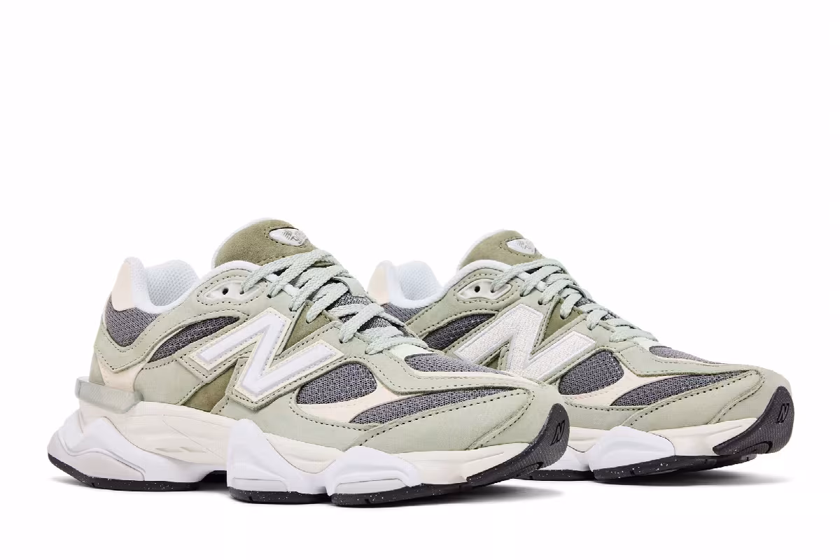 New Balance 9060 Fall Suedes Pack - Olive, view 9