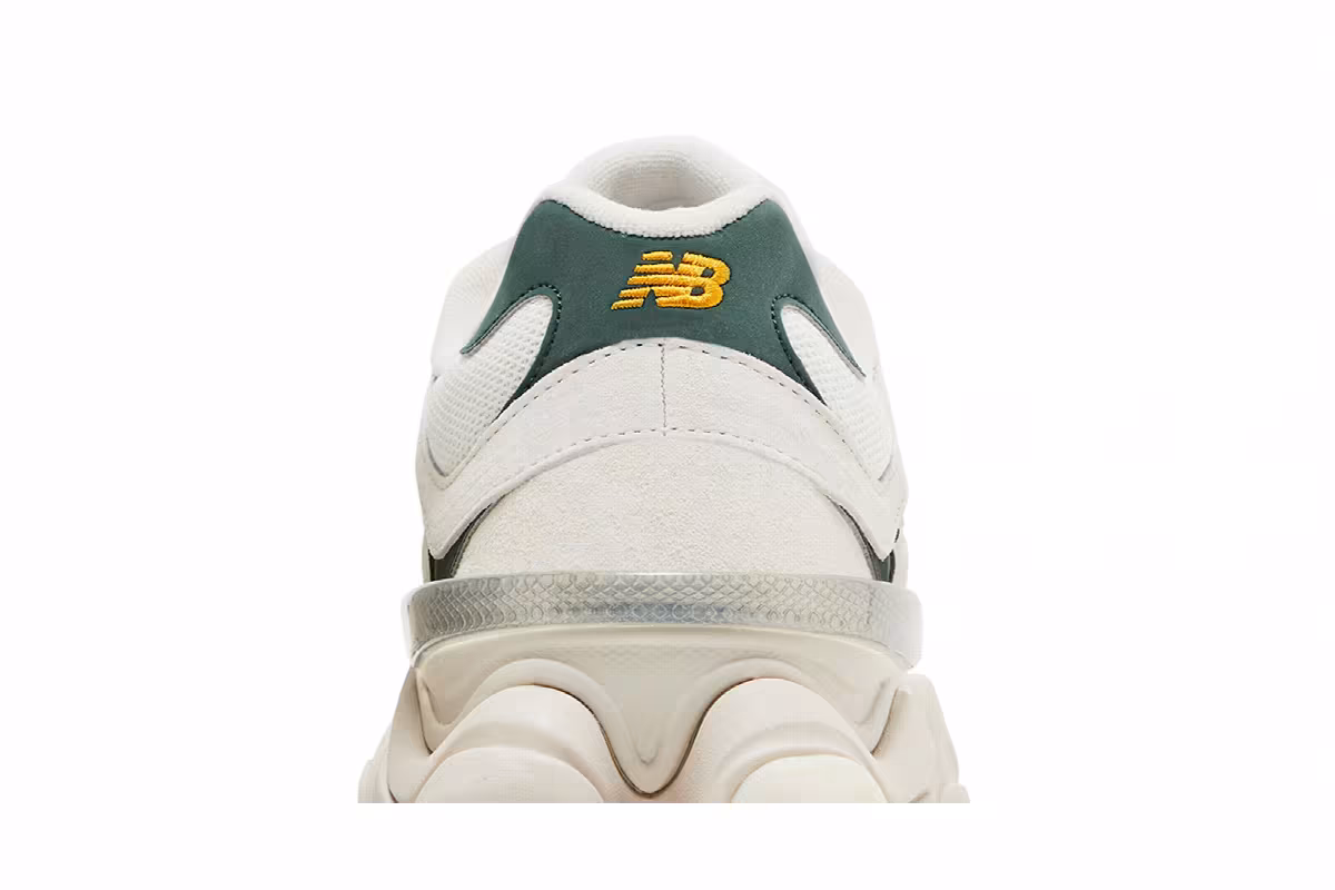 New Balance 9060 White Green Gold, view 8