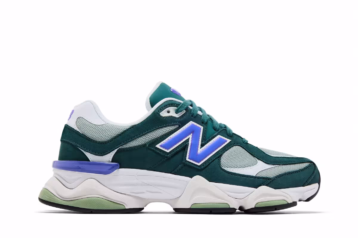 New Balance 9060 New Spruce Indigo, view 2