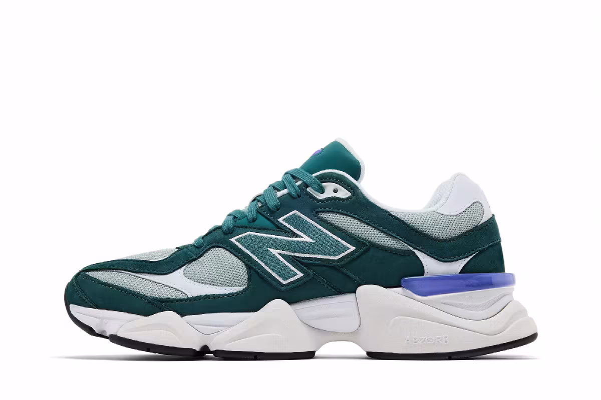 New Balance 9060 New Spruce Indigo, view 4