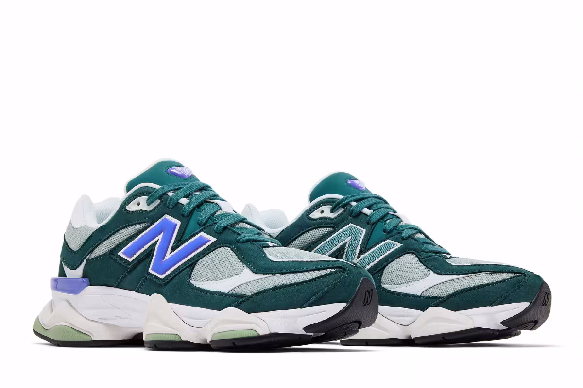 New Balance 9060 New Spruce Indigo, view 9
