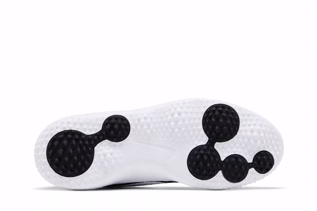 Nike Women's Roshe Golf Black Metallic White, view 5