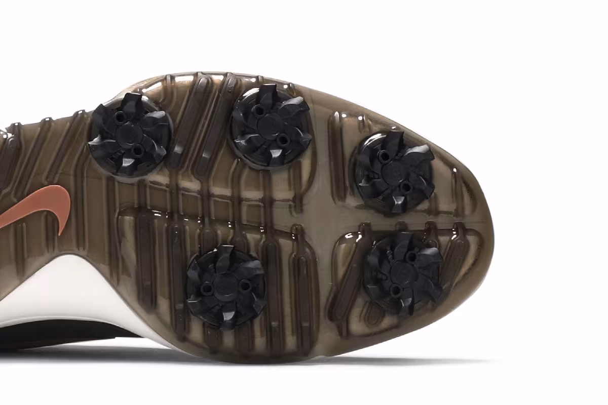 Nike Women's Roshe Golf Tour Black Metallic Red Bronze, view 6