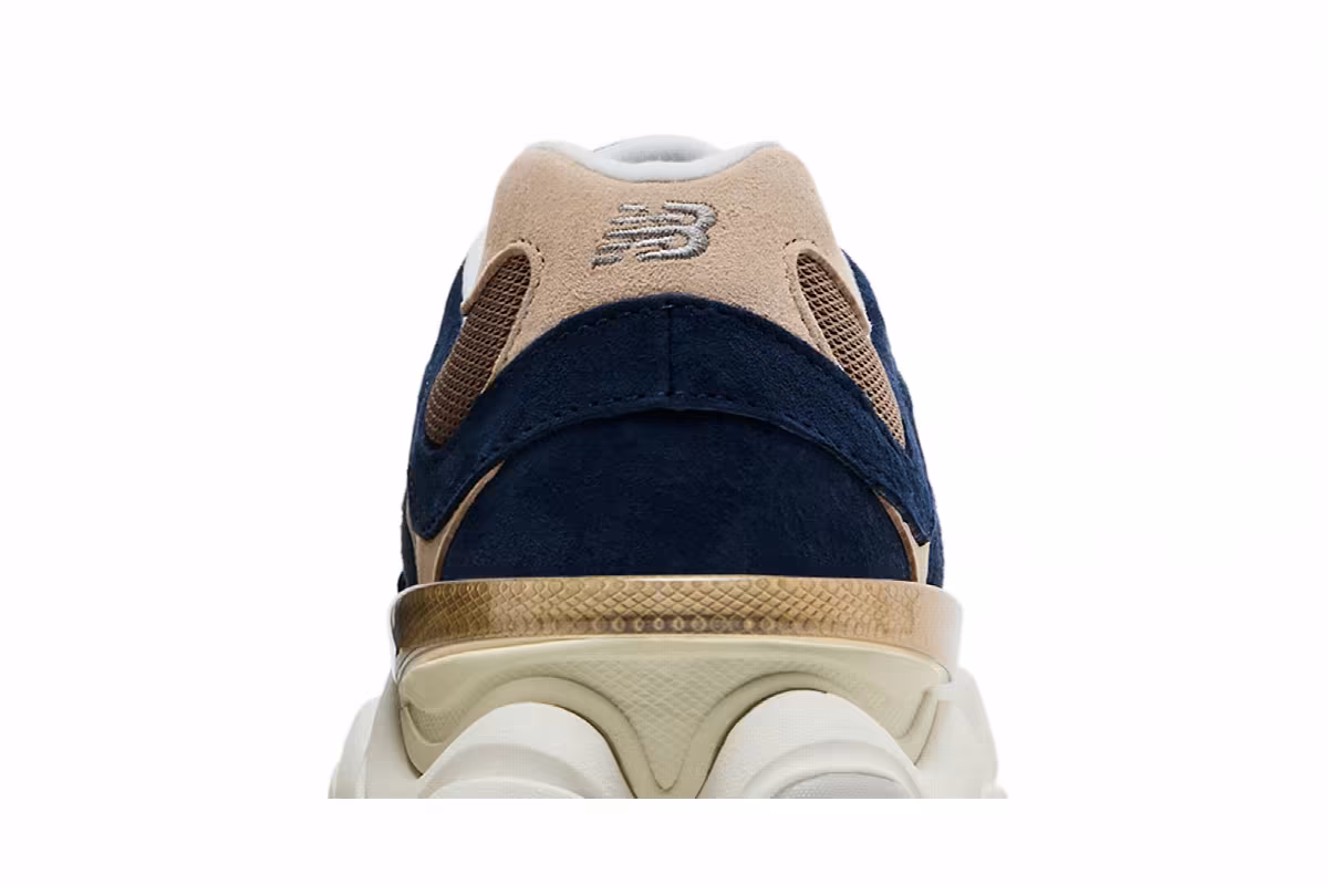 New Balance 9060 Navy Mushroom, view 8