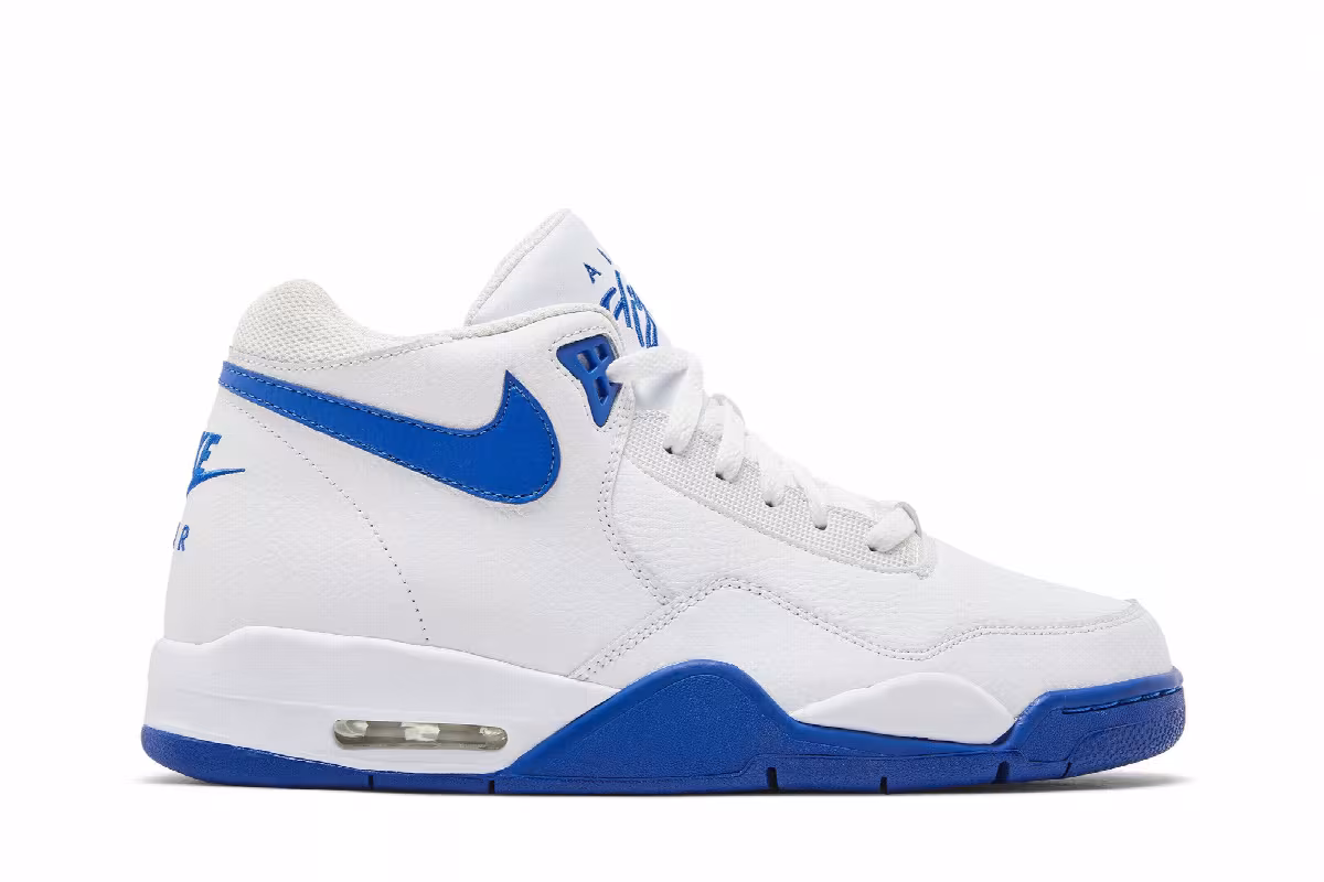 Nike Flight Legacy White Game Royal, view 2